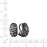 Серьги из золота с бриллиантом (Арт.r510dwc4wg_blk)