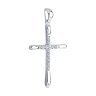 Подвеска из серебра с фианитами (Арт.94-130-01413-1)