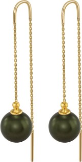 Серьги с жемчугом «Beautiful 34G» серебро Rivoli (арт.AAS-11-12-34-G)
