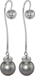 Серьги серебряные с жемчугом «Pearl Kiss 31S» Rivoli (арт.ABS-10-12-31-S)
