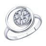 Кольцо из серебра с фианитами (Арт.94012899)