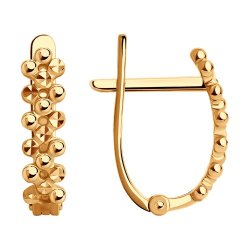Серьги из золота (Арт.029943)