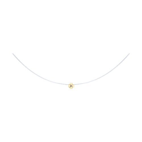 Колье из золота с фианитом (Арт.070530)