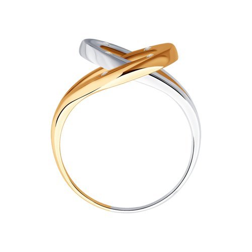 Кольцо из золота с бриллиантами (Арт.1011189)