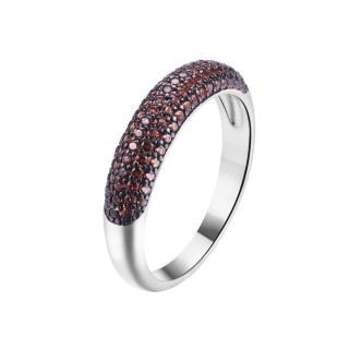 Кольцо серебряное с фианитами «Brown Shine» Fresh Jewelry (арт.MP-R00231-X-WB-X-X-BR)