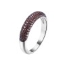 Кольцо серебряное с фианитами «Brown Shine» Fresh Jewelry (арт.MP-R00231-X-WB-X-X-BR)