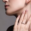 Кольцо из белого золота с бриллиантами «Северное сияние» Соколов (арт.1012429-3)