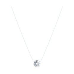 Колье из серебра с фианитом (Арт.94070152)