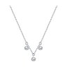 Колье из серебра с фианитами (Арт.94070462)