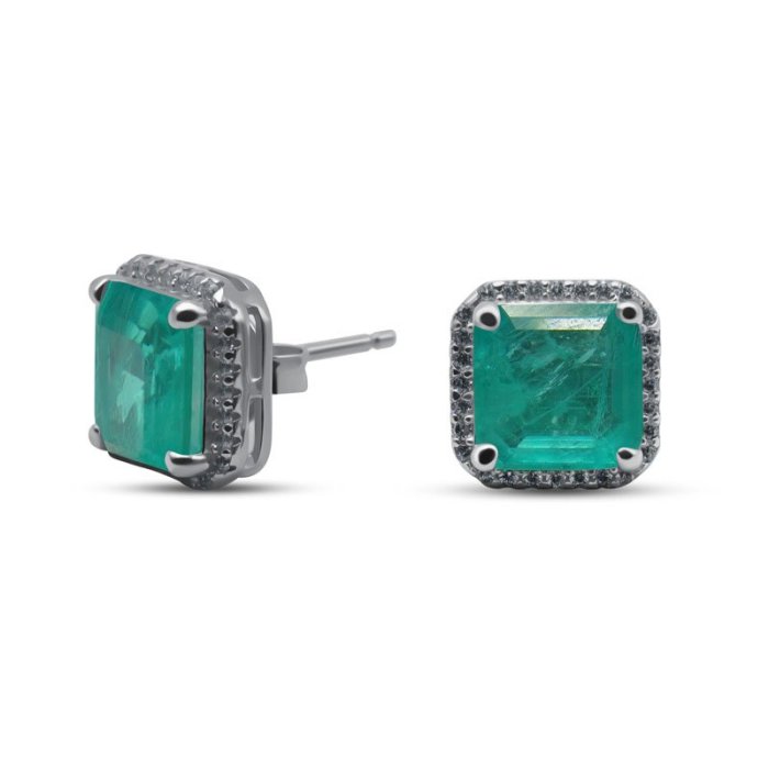 Серьги серебряные с кубическим цирконием «Крылья» MyJewels (арт.2212)