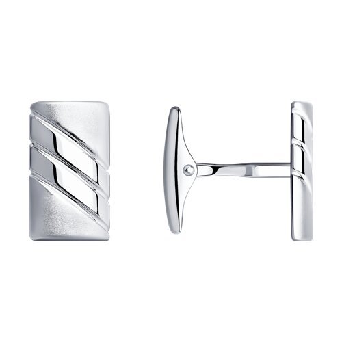 Запонки из серебра (Арт.94160057)