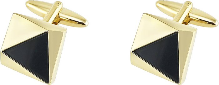 Запонки из ювелирного сплава с полимером (Арт.17-c-1060-11-p)