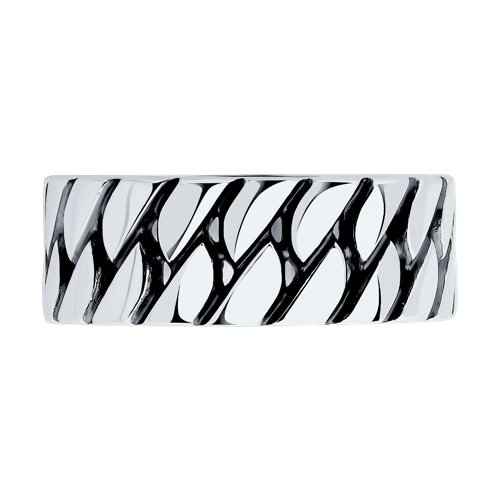 Кольцо из серебра с эмалью (Арт.95-110-02143-1)