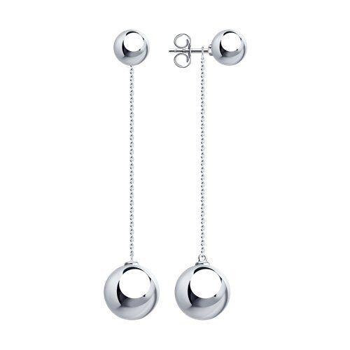 Серьги из серебра (Арт.94-122-01474-1)
