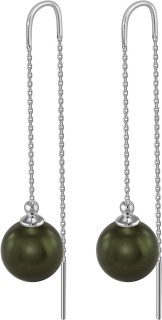 Серьги серебряные с жемчугом «Beautiful 34S» Rivoli (арт.AAS-11-12-34-S)