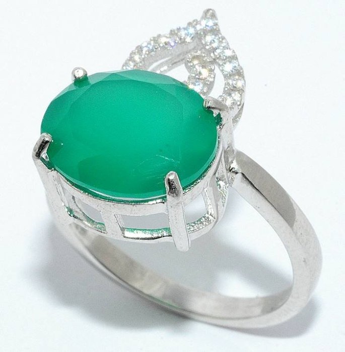 Кольцо Серебряные крылья (Арт.21qsrjk01379-19_agat_kubcirkonii)