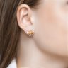 Серьги из серебра с эмалью (Арт.94024073)