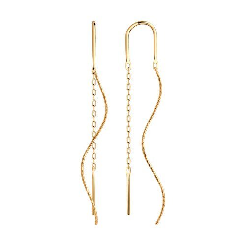 Серьги из золота (Арт.029945)