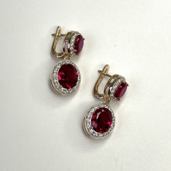 Серьги Эстет (Арт.01s2115442r-1)