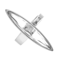 Кольцо из серебра с куб. цирконием (Арт.cz-r01188-x-w-w-x-x)