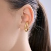 Серьга-кафф из золоченого серебра «Двойная линия» SOKOLOV (арт.93170024)