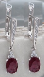 Серьги Эстет (Арт.s27s5500507rb)