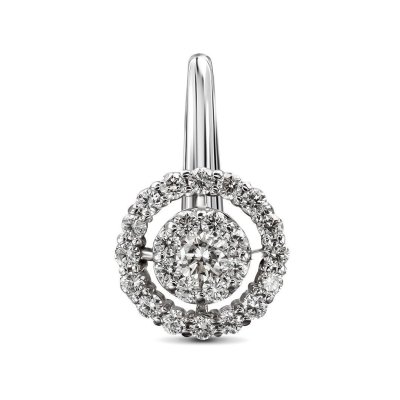 Подвеска с бриллиантами из золота «Сияющий ореол» Русские самоцветы (арт.53738)