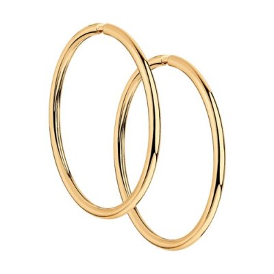 Серьги из золоченого серебра (Арт.93-124-01215-1)