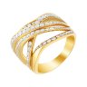 Кольцо из золота с бриллиантом (Арт.r36383_yg)
