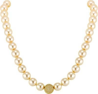 Ожерелье с жемчугом и кубическим цирконием «Pearl Kiss» Rivoli (арт.91L-GK-3)