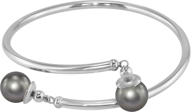 Браслет из серебра с жемчугом (Арт.aab-4-10-31-s)
