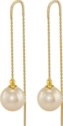 Серьги из серебра с жемчугом (Арт.aas-11-12-5-g)