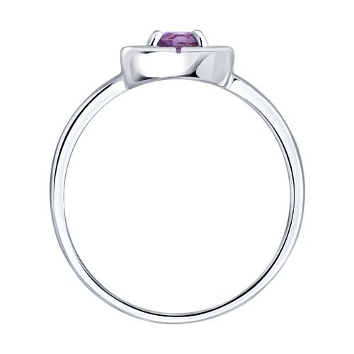 Кольцо из серебра с аметистом (Арт.92014841)