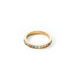 Кольцо multicolour pastel gold 54 la_0127_40-1590_54