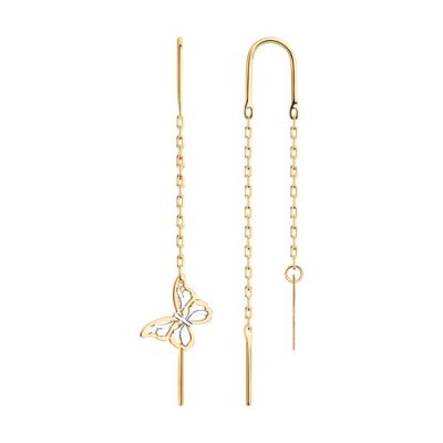 Серьги из золота (Арт.51-123-02017-1)