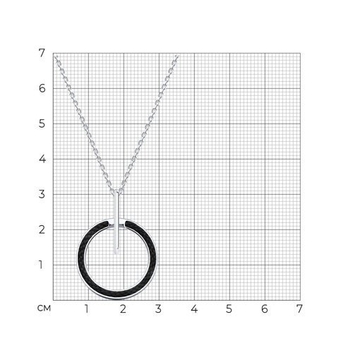 Колье из серебра (Арт.94-170-01879-1)