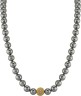 Ожерелье серебро с жемчугом и куб. цирконием «Pearl Kiss» Rivoli (арт.91L-GK-30)