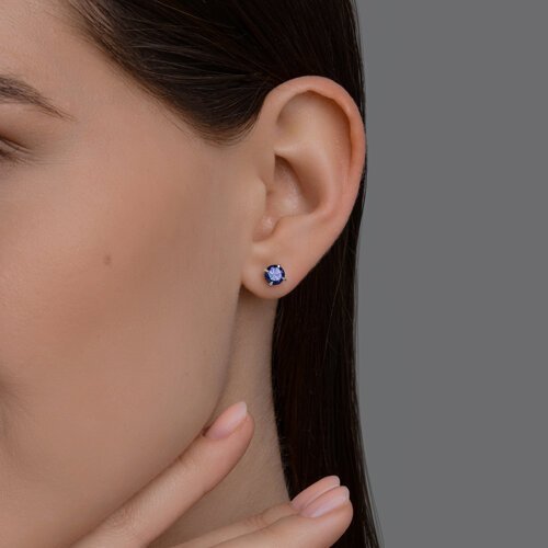 Серьги золотые пробы 585 (Арт.728947-3)