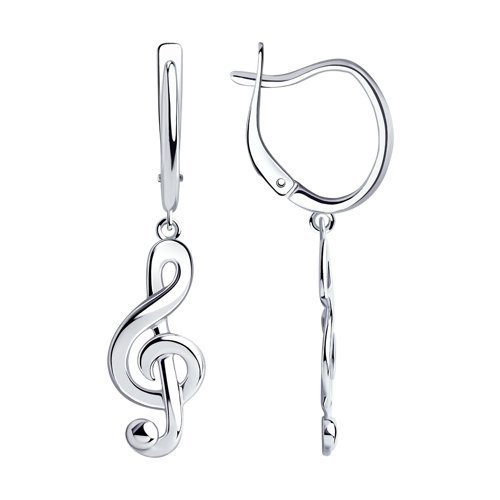 Серьги из серебра (Арт.94024311)