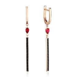 Серьги Эстет (Арт.01s2115071chr-1)
