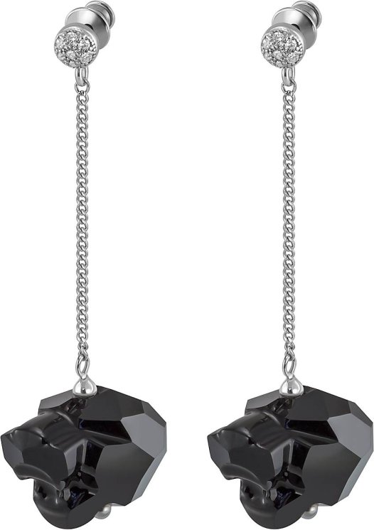 Серьги из серебра с кристаллом swarovski (Арт.swks-b-2-14-108-s)