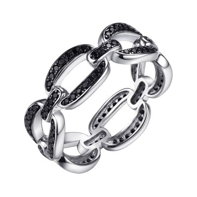 Кольцо из серебра с шпинелью (Арт.cz-r02920-x-wb-x-x-b)