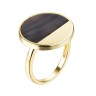 Кольцо с жемчугом Gravity Fresh Jewelry «Лунная орбита» (арт.PI-R03231-X-L-PNB-X-X)