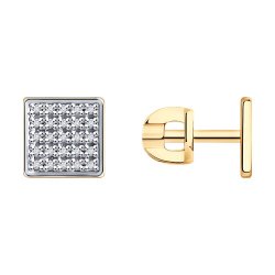 Серьги из золота с бриллиантами (Арт.1022164)