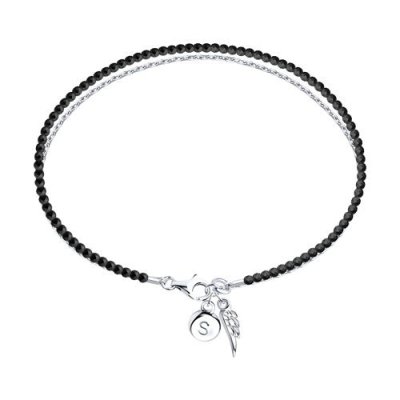 Браслет из серебра со шпинелью (Арт.83050017)