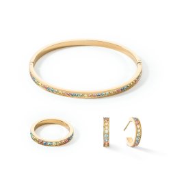 Кольцо multicolour pastel gold 56 la_0127_40-1590_56