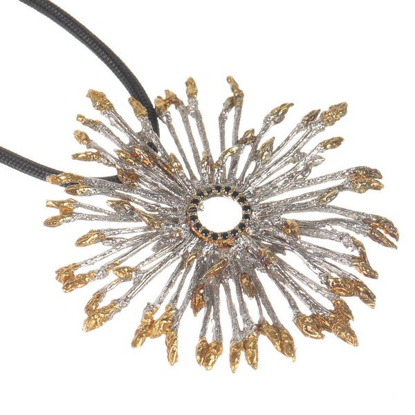 Серебряный кулон BEAVERS со шпинелью 3169sh