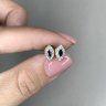 Серьги из золота с бриллиантом и сапфиром (Арт.me34153-yg-s_saem-1_sr_sa_yg)