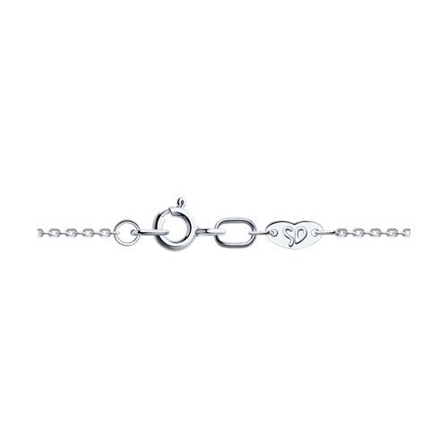 Колье из белого золота с бриллиантами (Арт.9070074)