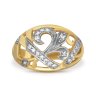 Кольцо из золота с бриллиантом Русские Самоцветы (Арт.00558)